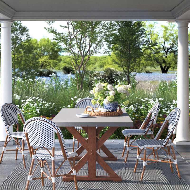 Birch Lane™ Fleur Outdoor Dining Table & Reviews Wayfair